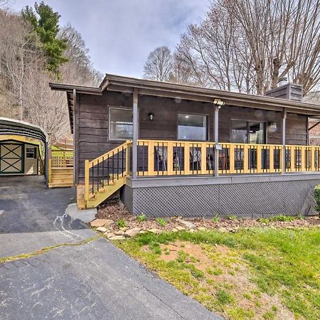 Cozy Maggie Valley Cabin, 1 Mi To Tube World! Villa Exteriör bild