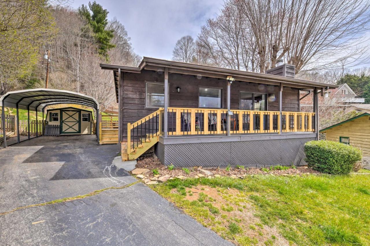 Cozy Maggie Valley Cabin, 1 Mi To Tube World! Villa Exteriör bild