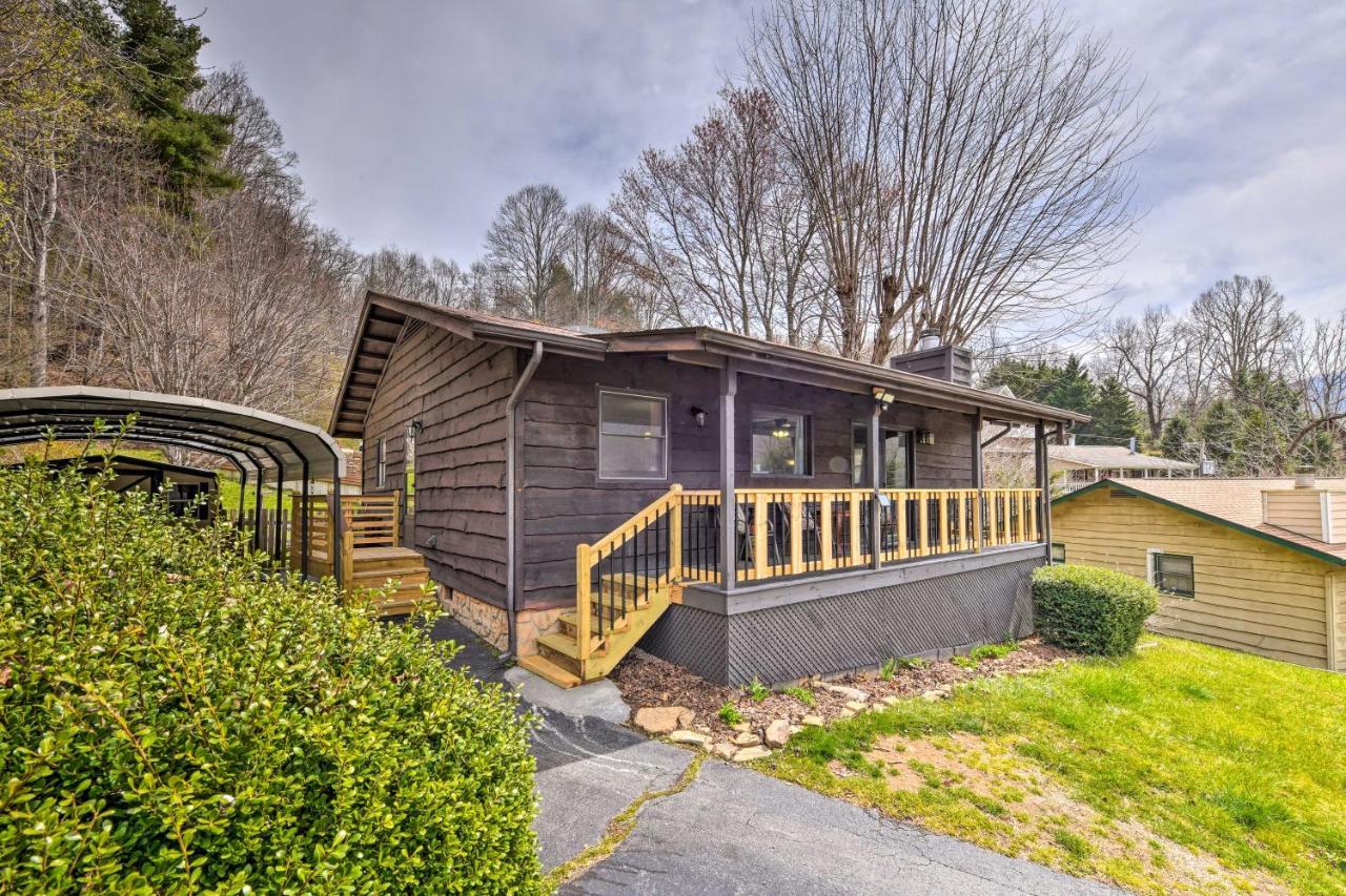 Cozy Maggie Valley Cabin, 1 Mi To Tube World! Villa Exteriör bild